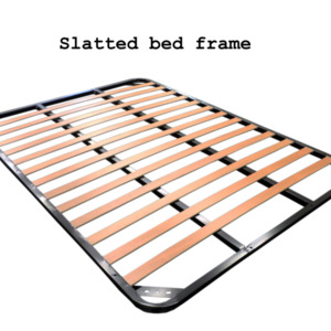 SHANN Slatted Bed Frame Flat Slat