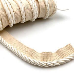 FLANGED CORD Deep Cream