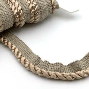 FLANGED CORD Beige
