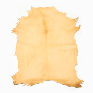 Leathercraft Leather Veg Tanned: LEATHER Veg Tanned Sheep Skin / Whole Hide