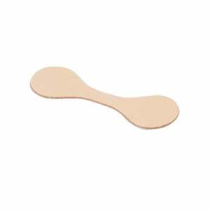 Leathercraft Leather Precut Leather: LEATHER Veg Tan Fold Over Key Fob Blank