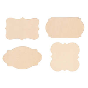 Leathercraft Leather Precut Leather: LEATHER Veg Tan Plaque