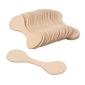 LEATHER Veg Tan Fold Over Key Fob Blank