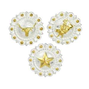Leathercraft Hardware Conchos: IVAN Themed Berry Concho