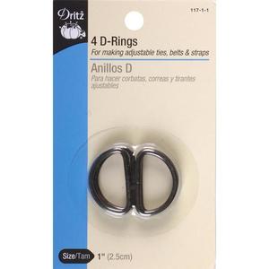 DRITZ Metal D-Ring 4PK