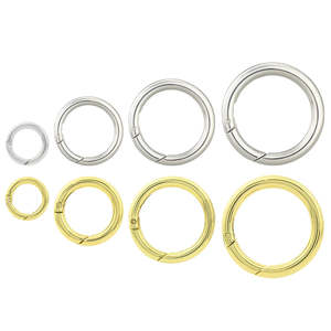 Leathercraft Hardware O Rings: IVAN Spring O-Rings