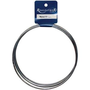 REALEATHER Zinc Metal Rings