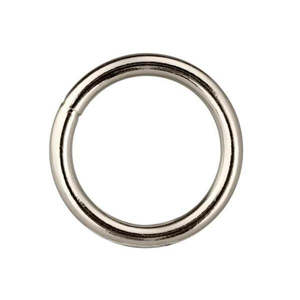 Leathercraft Hardware O Rings: BASICS O Rings Zinc Plated