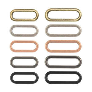 Leathercraft Hardware Slides: IVAN Oblong Strap Loops