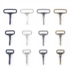 Leathercraft Hardware Snap Hooks: IVAN Loop Eye Spring Snap