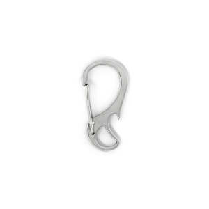 Leathercraft Hardware Snap Hooks: IVAN Stainless Carabiner Bottle Opener