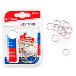 Leathercraft Hardware Keyrings: MOTARRO Key Ring