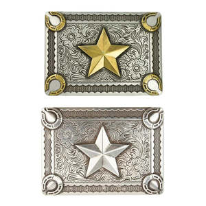 IVAN Star & Horseshoe Trophy Buckle