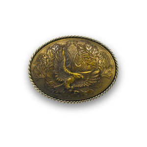 IVAN Flying Eagle Oval Trophy Buckle