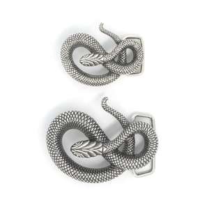 Leathercraft Buckles Trophy Buckles: IVAN Snake Trophy Buckle