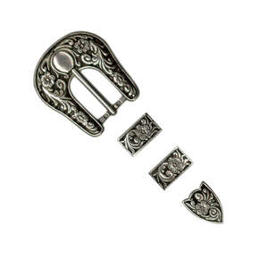Leathercraft Buckles Buckle Sets: IVAN Latticework Buckle Set
