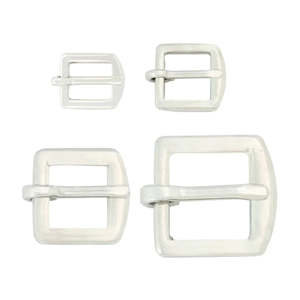 IVAN Stainless Square Flat End Bar Buckle