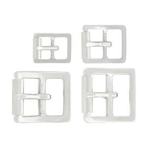 Leathercraft Buckles Strap Buckles: IVAN Reece Strap Center Bar Roller Buckle
