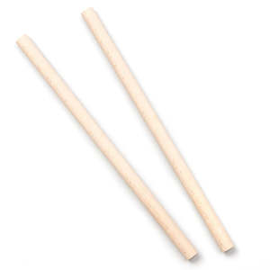 Leathercraft Components Bag Handles: IVAN Bamboo Rods 2 Pack