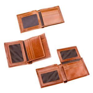 Leathercraft Components Inserts: IVAN Veg Tan Bifold Wallet Liners