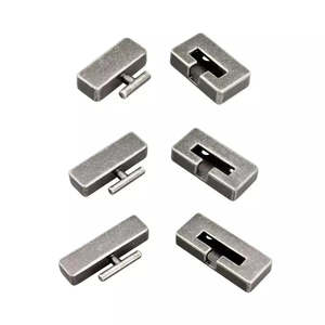 Leathercraft Components Jewellery Findings: IVAN Bracelet Connectors