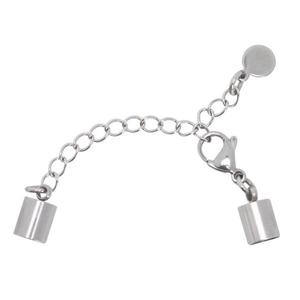 Leathercraft Components Jewellery Findings: IVAN Bracelet Chain Clasp