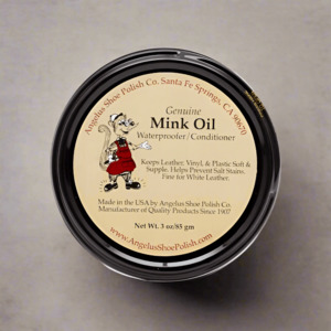 Leathercraft Finishes Polishing: ANGELUS Mink Oil