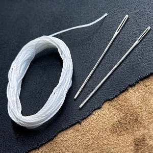 Leathercraft Supplies Threads: IVAN Leather Needles & Thread Starter
