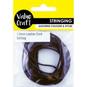 Leathercraft Supplies Thonging Lacing: VALUE CRAFT Leather Thonging