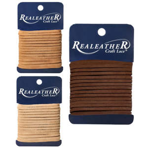 REALEATHER Suede Lacing