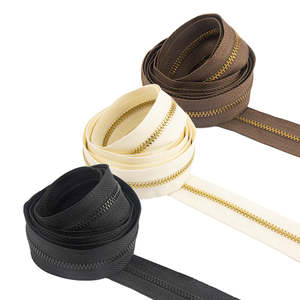 Leathercraft Supplies Zippers: IVAN Brass #3 Zipper Tape