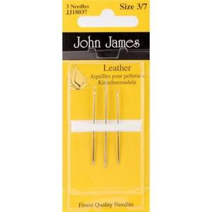 Leathercraft Supplies Needles: JOHN JAMES Leather Needles