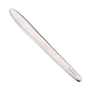 Leathercraft Tools Folders Turners: CRAFTPLUS Stainless Steel Folder