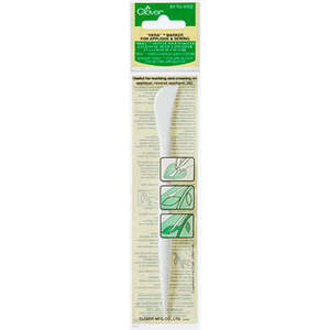Leathercraft Tools Folders Turners: CLOVER Hera Marker Applique/Sewing