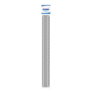 Leathercraft Tools Rulers Guides: STATIONARY Aluminium Ruler