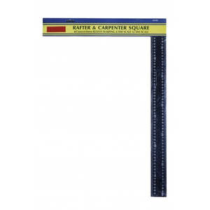 Leathercraft Tools Rulers Guides: RAFTER Large Square Ruler