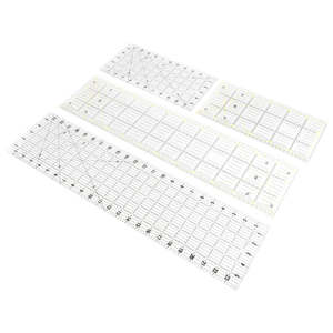 Leathercraft Tools Rulers Guides: IVAN Acrylic Ruler