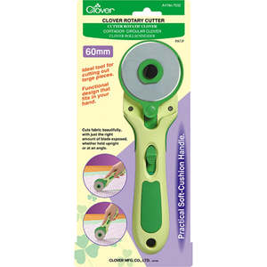 Leathercraft Tools Scissors Knives: CLOVER Rotary Cutter 60mm