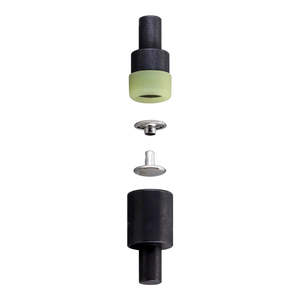 CRAFTPLUS Wide Double Cap Rivet Setting Dies