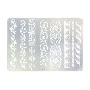 IVAN Stencil Border