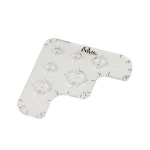 Leathercraft Tools Templates Stencils: IVAN Corner/Radius Template