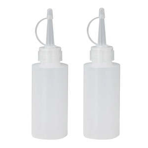 Leathercraft Workshop Accessories Glue Applicators: IVAN Plastic Squeeze Bottle 2 Pack
