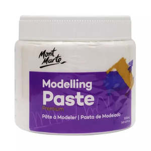 Upcycling Painting Mediums: MONT MARTE Modelling Paste [discon]