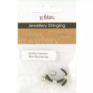 Upcycling Hobbies Jewellery Making: RIBTEX Eye Glass Cord Connectors