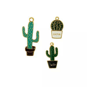 Upcycling Hobbies Jewellery Making: VALUE CRAFT Metal Charms Cactus