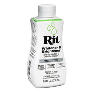 Upcycling Hobbies Tie Dyeing: RIT Whitener & Brightener
