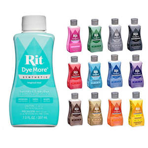 Upcycling Hobbies Tie Dyeing: RIT Dyemore Liquid