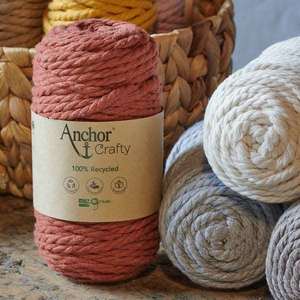 Upcycling Hobbies Macrame: ANCHOR Twisted Cord