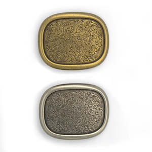 IVAN Sheridan Oval Raised Edge Buckle Blank