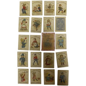 Products: Funny Families - Victorian Children's Playing Cards - SNAP
